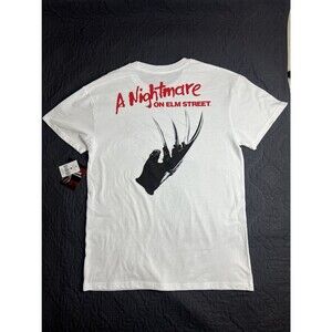 Nightmare On Elm Street SZ M Graphic Tee Movie Fan Halloween Unisex Causal Chic